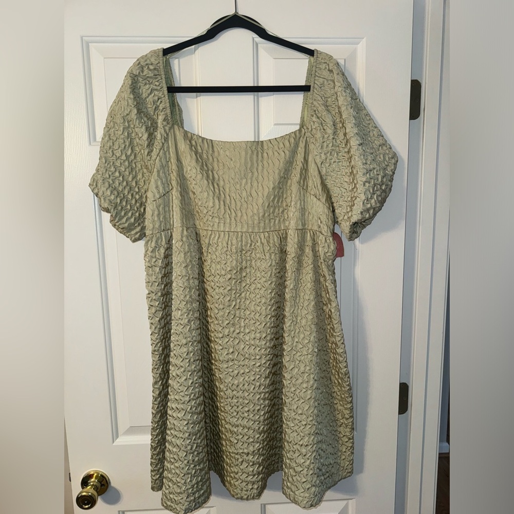 Sage green dress